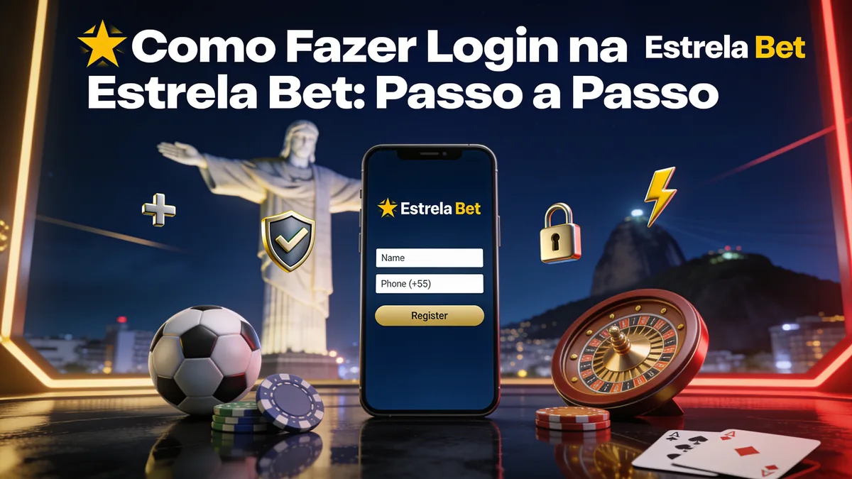 Como Fazer Login na Estrela Bet: Passo a Passo para jogadores no Brasil